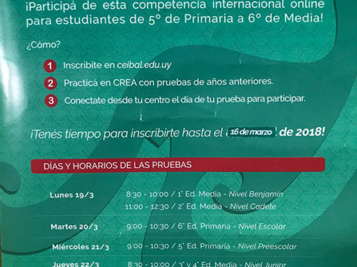 2018: Secundaria Concuros Canguro Matemático