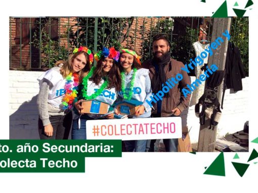 2018: 6to. año de Secundaria participó en la Colecta Techo