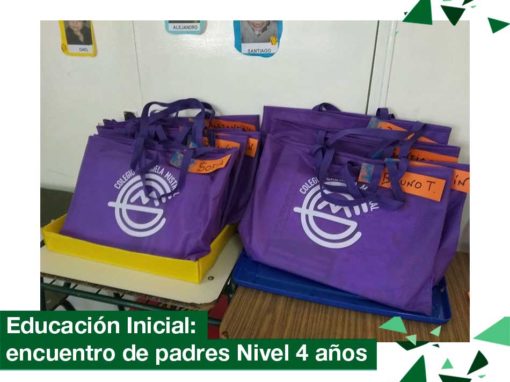 2018: Educación Inicial, encuentro de padres Nivel 4 años