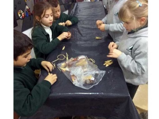 2018: 1er. año de Primaria, agrupando de a 10.