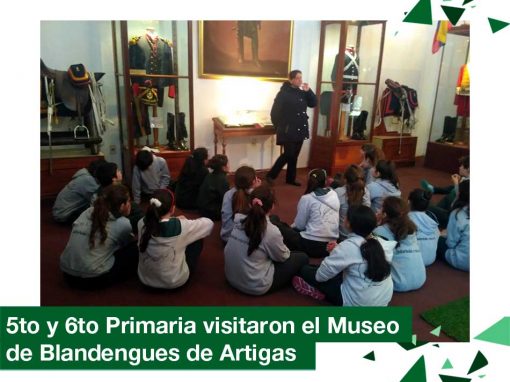 2018: 5to y 6to Primaria visitaron el Museo de Blandengues de Artigas