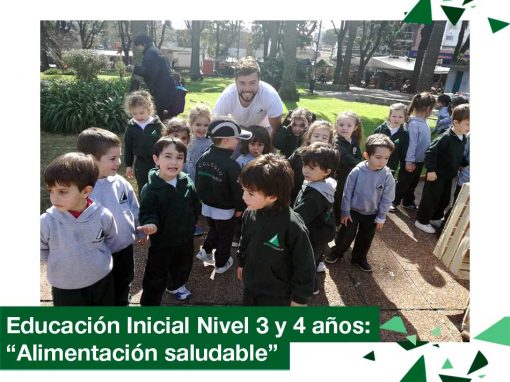 2018: Educación Inicial Nivel 3 y 4 años visitó la feria vecinal.