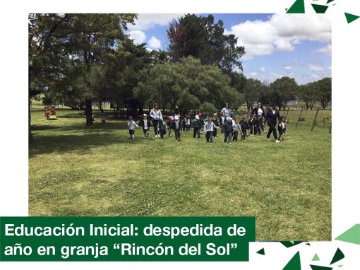 2018: Educación Inicial despidió el año en granja “Rincón del Sol”.
