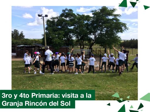 2018: visita a la Granja Rincón del Sol (3ro y 4to Primaria)