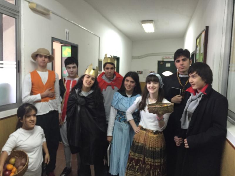 Secundaria – «Cuadro viviente»