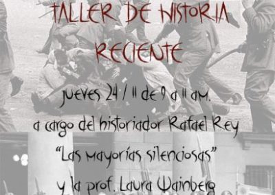 Secundaria – Taller Historia