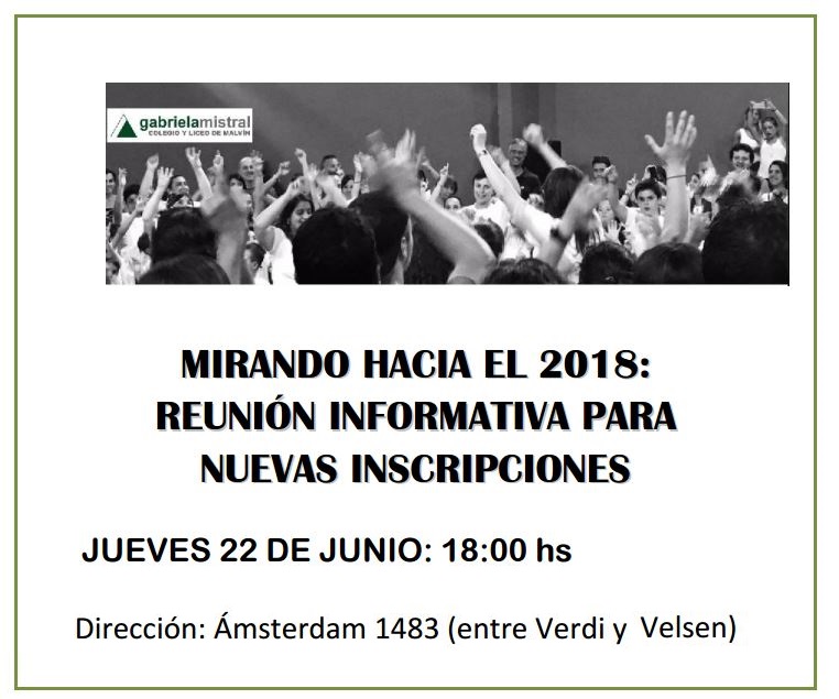 reunion informativa