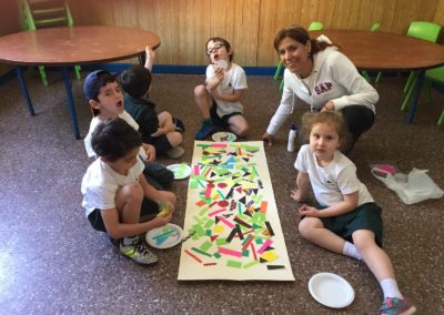 Inicial, yoga en el aula