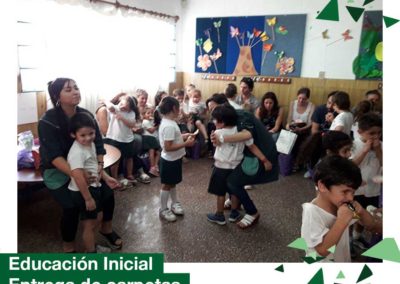 Educación Inicial: entrega de carpetas y evaluaciones