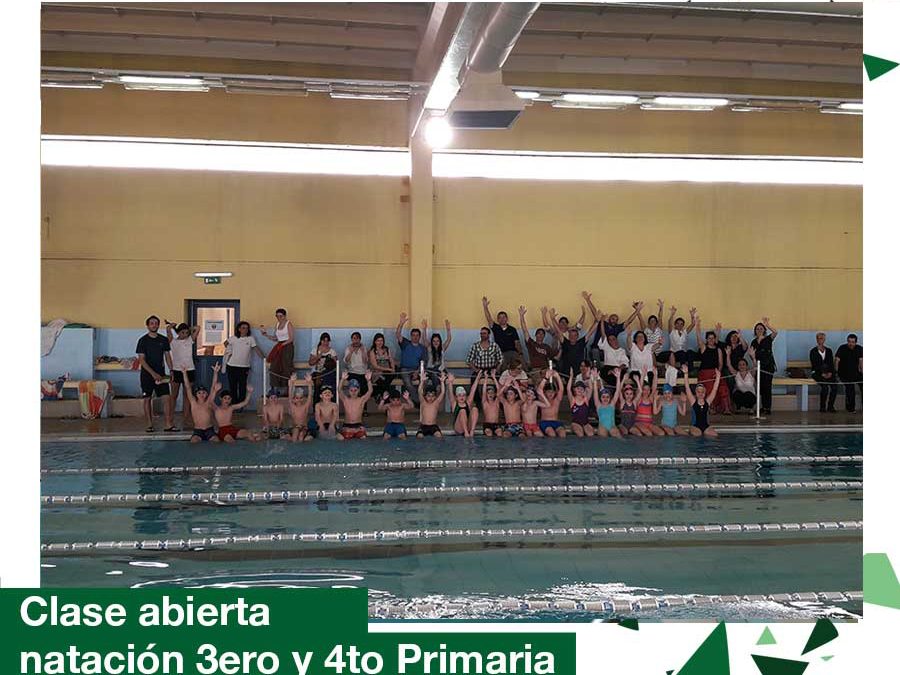 Primaria: 3er. y 4to año clase abierta de natación