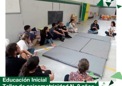 Educación Inicial Nivel 2 años. Taller vivencial de Psicomotricidad