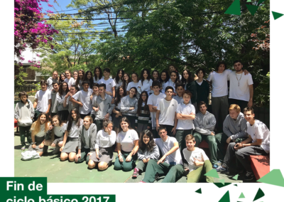 Secundaria: despedida Ciclo Básico