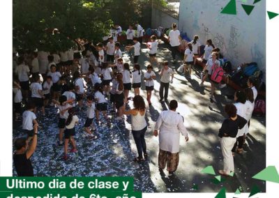 Primaria: último día de clase y despedida de 6to. año