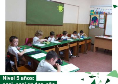 Educación Inicial: Nivel 5 años visitó 1er. año