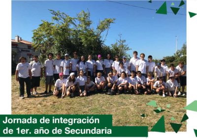 Secundaria: jornada de integración de 1er. año