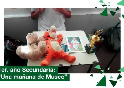 2018: 1ero. de Secundaria. Una mañana de Museo.