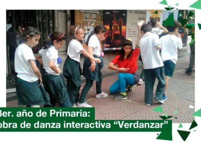 2018: 3er. año de Primaria disfrutaron «Verdanzar»