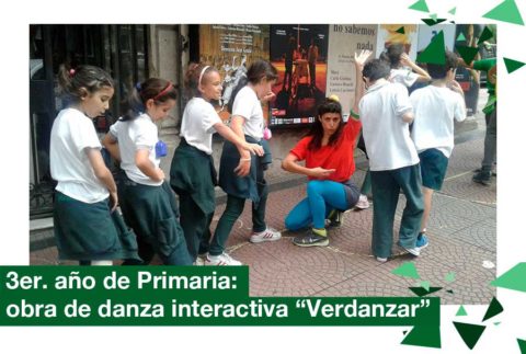 2018: 3er. año de Primaria disfrutaron «Verdanzar»