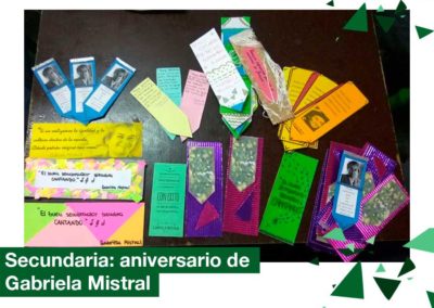 2018: Aniversario de Gabriela Mistral