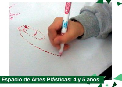 2018: Espacio de Artes Plásticas, Nivel 4 y 5 años