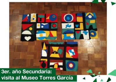 2018: 3er. año Secundaria visitó el Museo Torres García