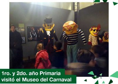 2018: 1ero. y 2do. Primaria visitó el Museo del Carnaval