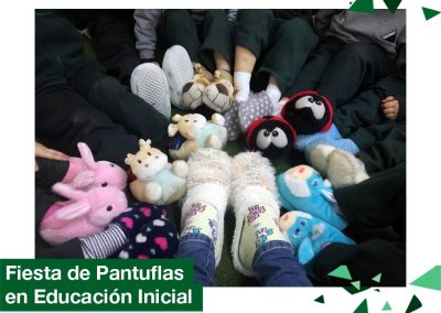 2018: educación Inicial recibió las vacaciones con la Fiesta de Pantuflas