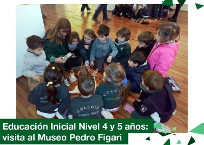 2018: Educación Inicial Nivel 4 y 5 años visitó el Museo Pedro Figari