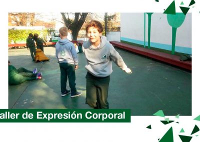 5to año Primaria en Taller de Expresión Corporal