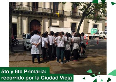 2018: 5to y 6to recorrido por la Ciudad Vieja