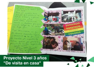 2018: Proyecto Nivel 3 años «De visita en casa»