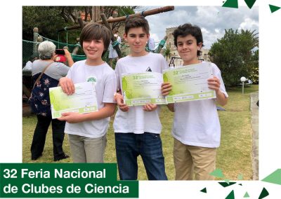 2018: 32 Feria Nacional de Clubes de Ciencia