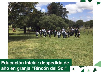 2018: Educación Inicial despidió el año en granja «Rincón del Sol».