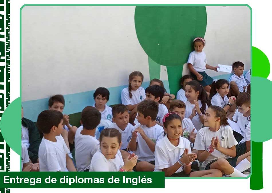 2019 Primaria: entrega de diplomas de inglés.