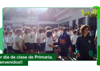 2019 Primaria: 1er día de clases