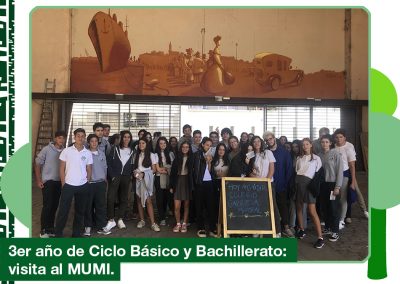 2019: 3er año Ciclo Básico y Bachillerato visitaron el MUMI.