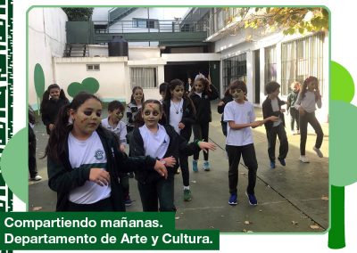 2019. «Compartiendo mañanas». 4to año Primaria en Expresión Corporal y Danza