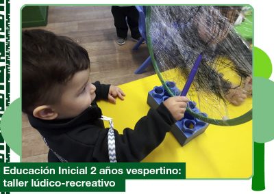 2019: Educación Inicial Nivel 2 años vespertino