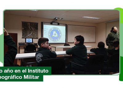 4to año de Primaria visitó el Instituto Geográfico Militar.