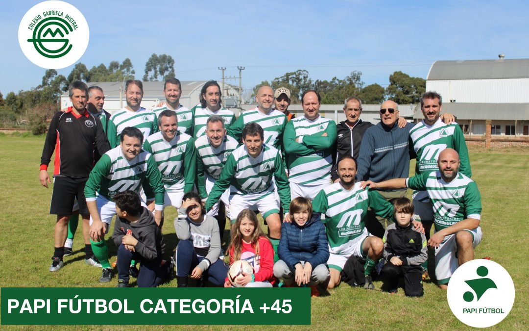 Papi fútbol: categoría +45 logró el ascenso a la divisional C.