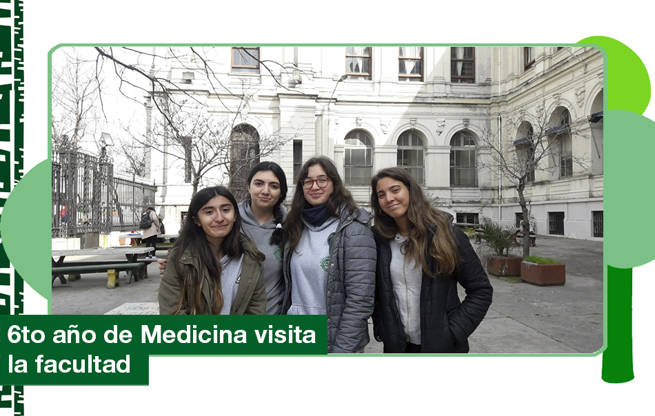 2019: 6to año de Medicina visita la facultad