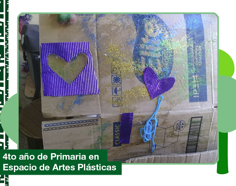 2019: 4to año de Primaria en el Espacio de Artes Plásticas.