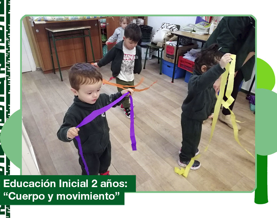 2019: Educación inicial 2 años «Cuerpo y movimiento»