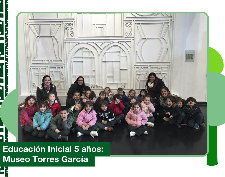 2019: Nivel 5 años visitó el Museo Joaquín Torres García.