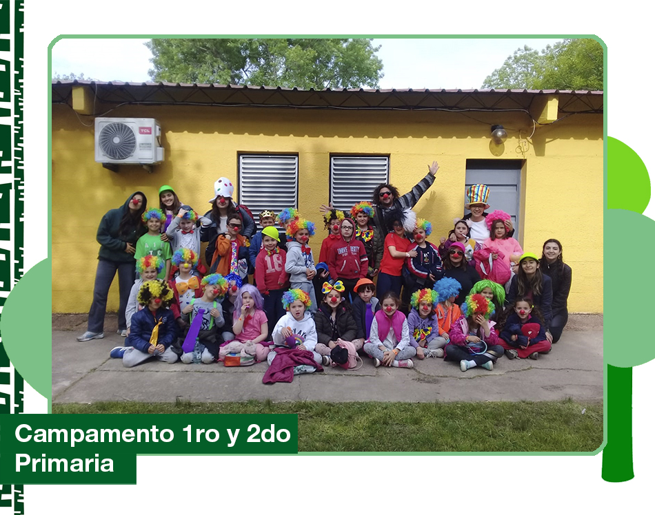 2019: campamento de 1ro y 2do Primaria en Paso Severino