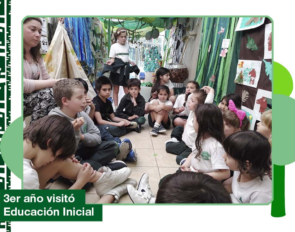 2019: 3er año visitó Educación Inicial.