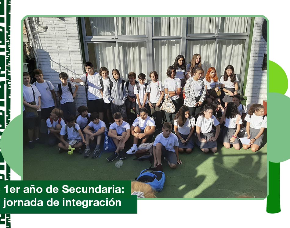 2020: 1ro de Secundaria en la jornada de integración.