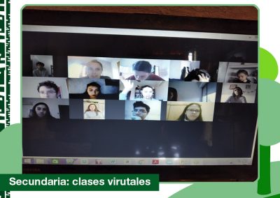 2020: Clases virtuales de Secundaria