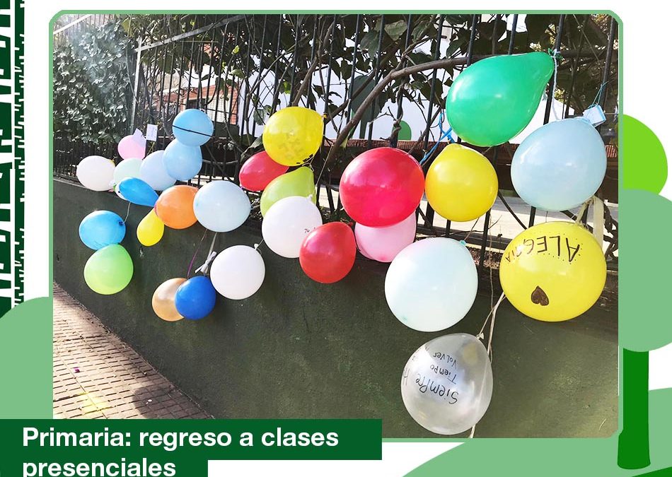 2020: Primaria regresó a las clases presenciales.