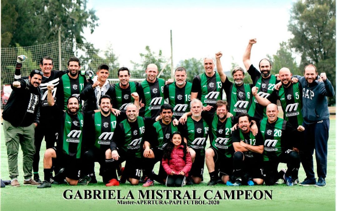 ¡Gabriela Mistral campeón! Master apertura Papi fútbol 2020